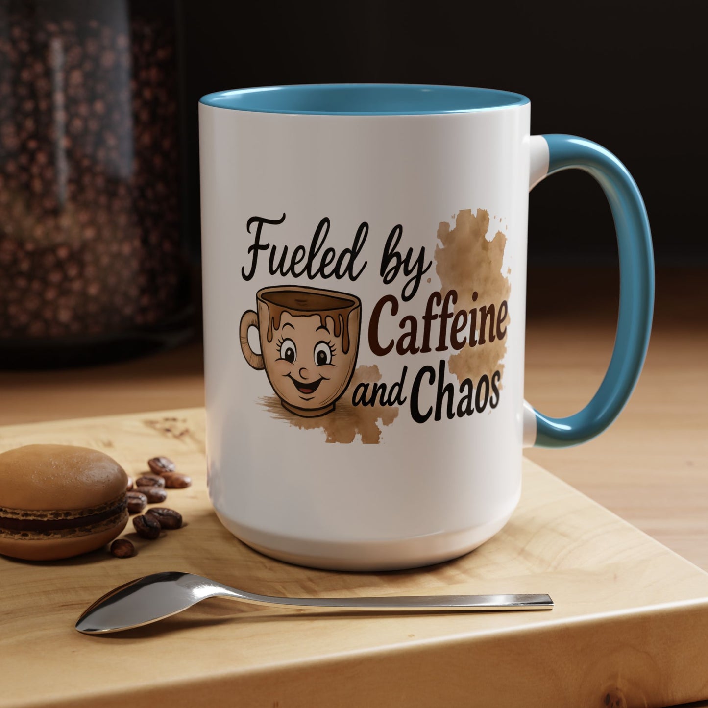 Coffee Mug - Fueled by Caffeine and Chaos