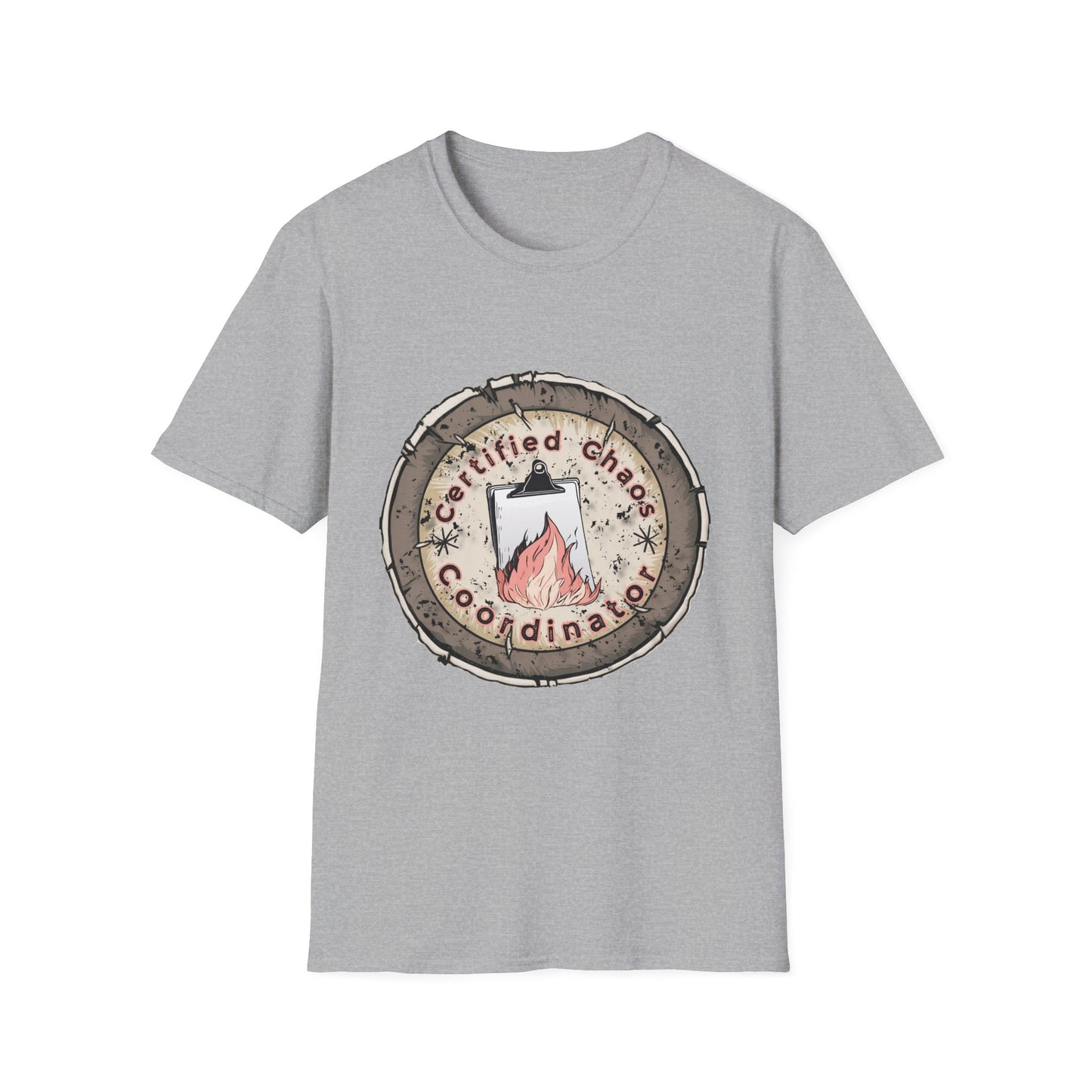 Certified Chaos Coordinator (C.C.C) Unisex Softstyle T-Shirt