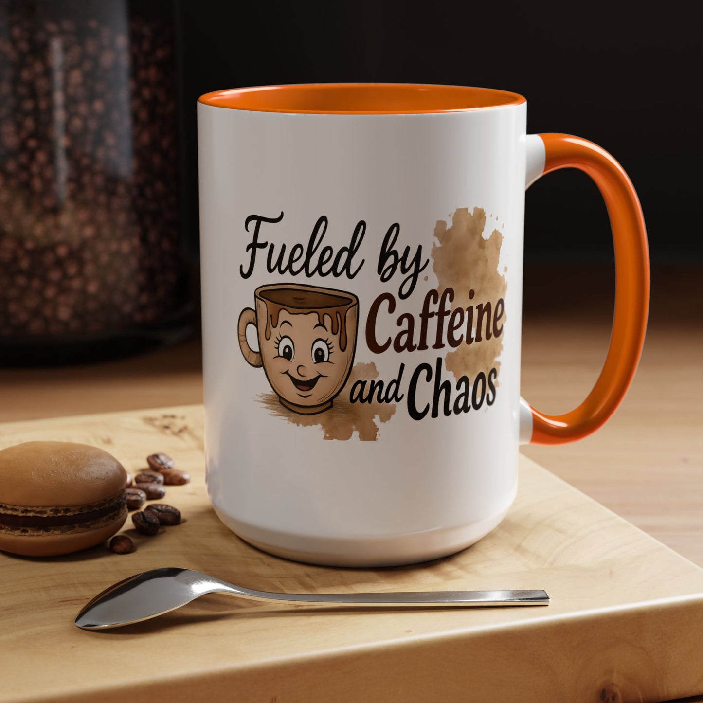 Coffee Mug - Fueled by Caffeine and Chaos