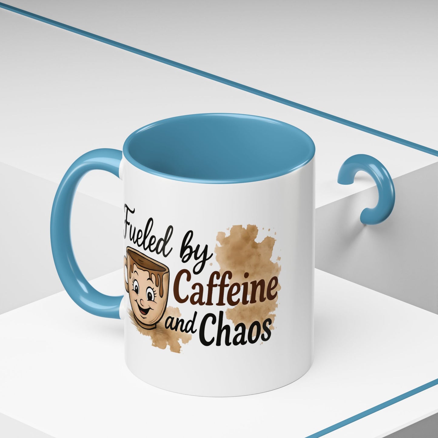 Coffee Mug - Fueled by Caffeine and Chaos