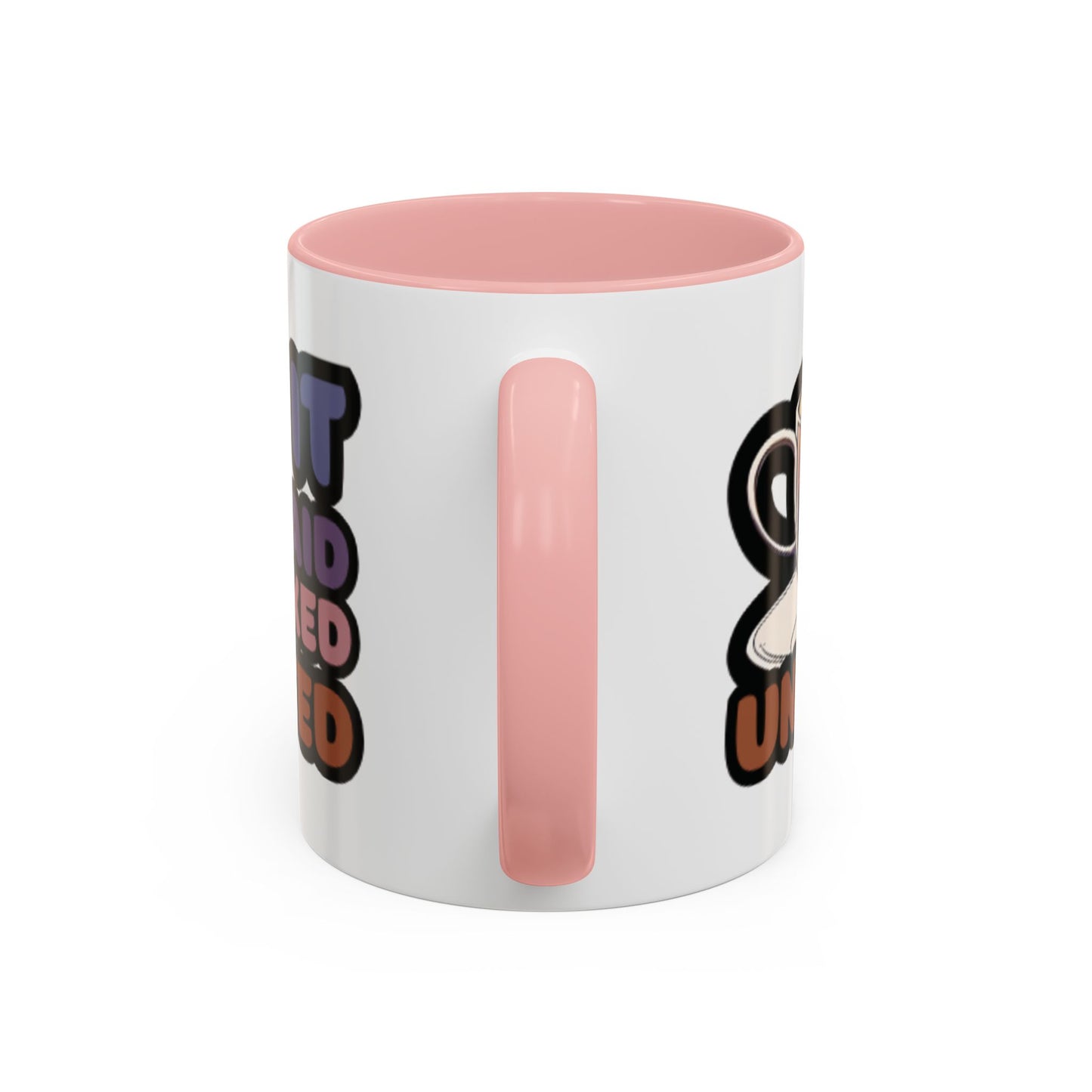 Coffee Mug - "Over It, Under Paid, Over Worked, Under Caffeinated" Accent Mug