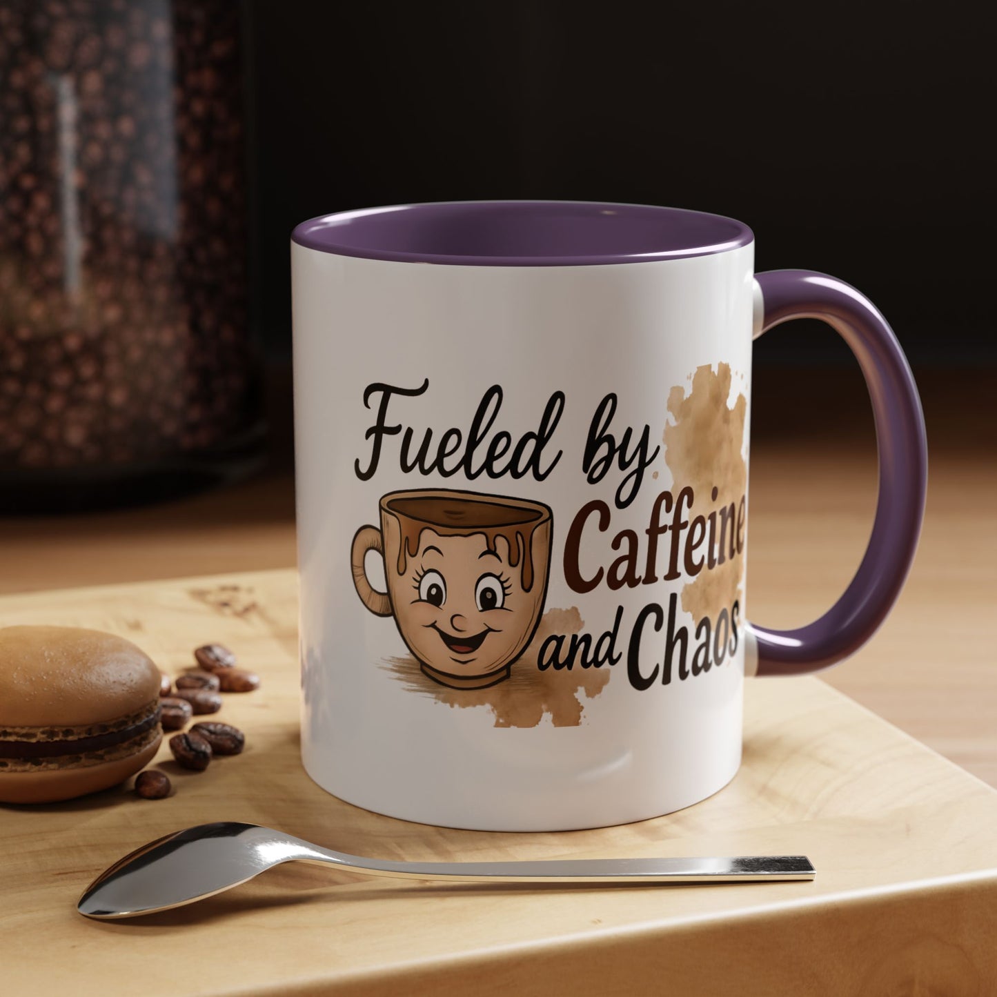 Coffee Mug - Fueled by Caffeine and Chaos