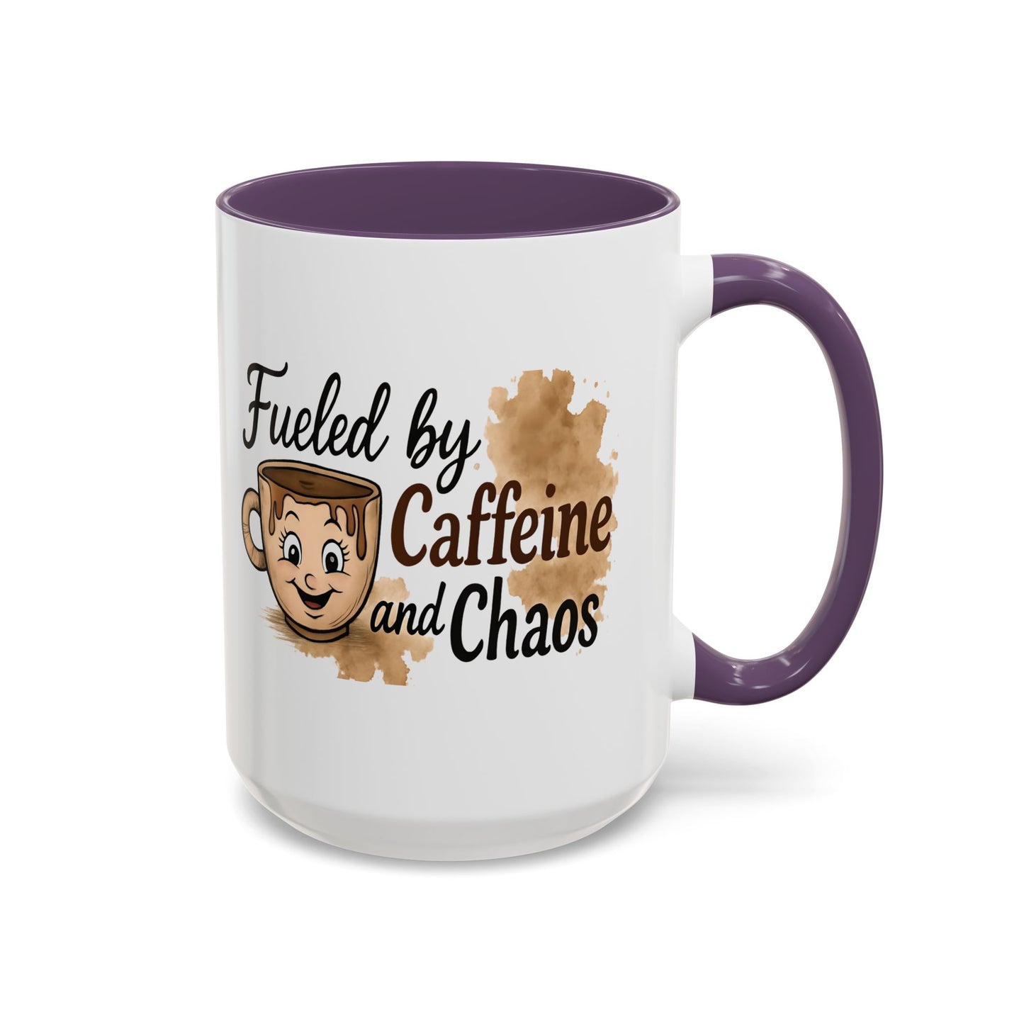 Coffee Mug - Fueled by Caffeine and Chaos