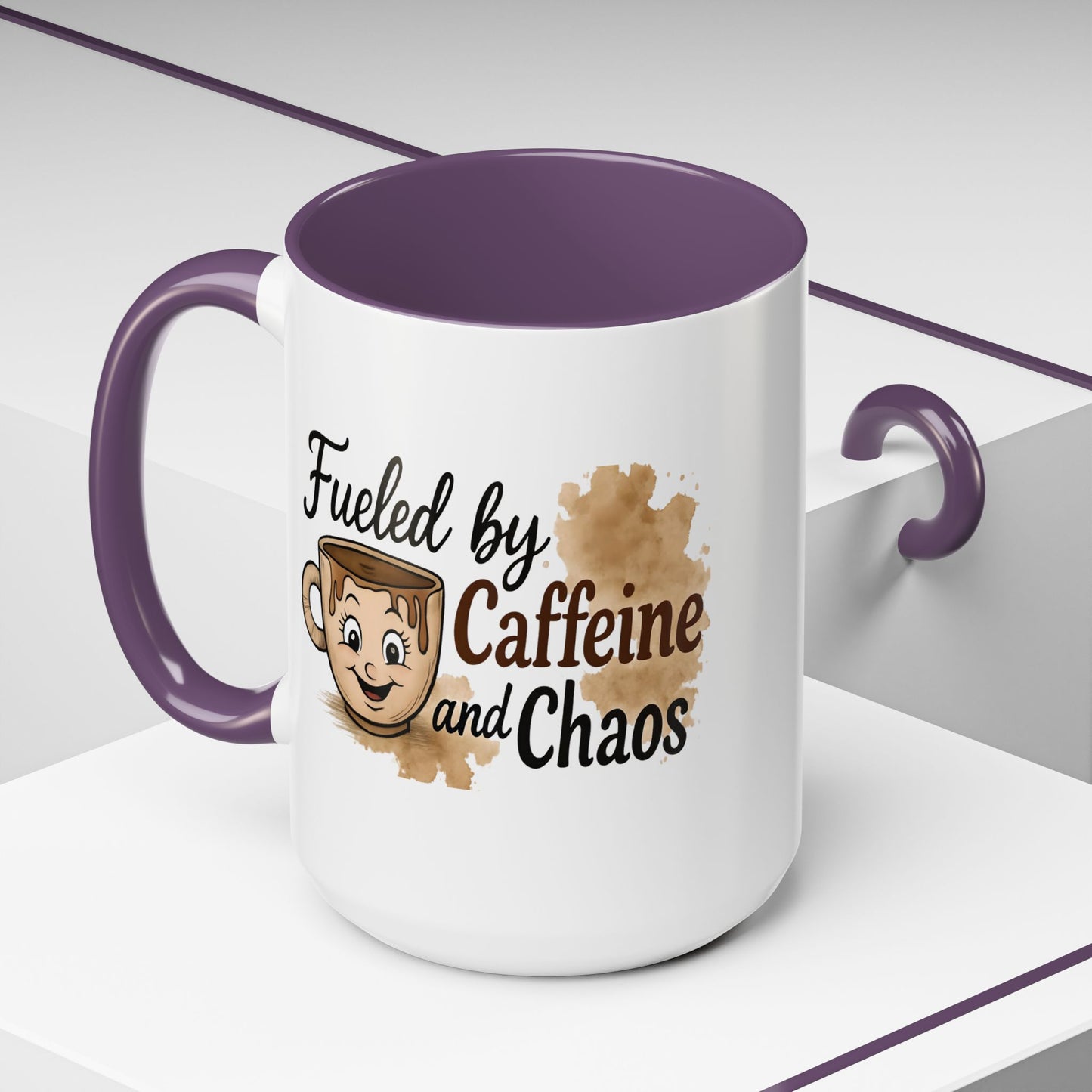 Coffee Mug - Fueled by Caffeine and Chaos