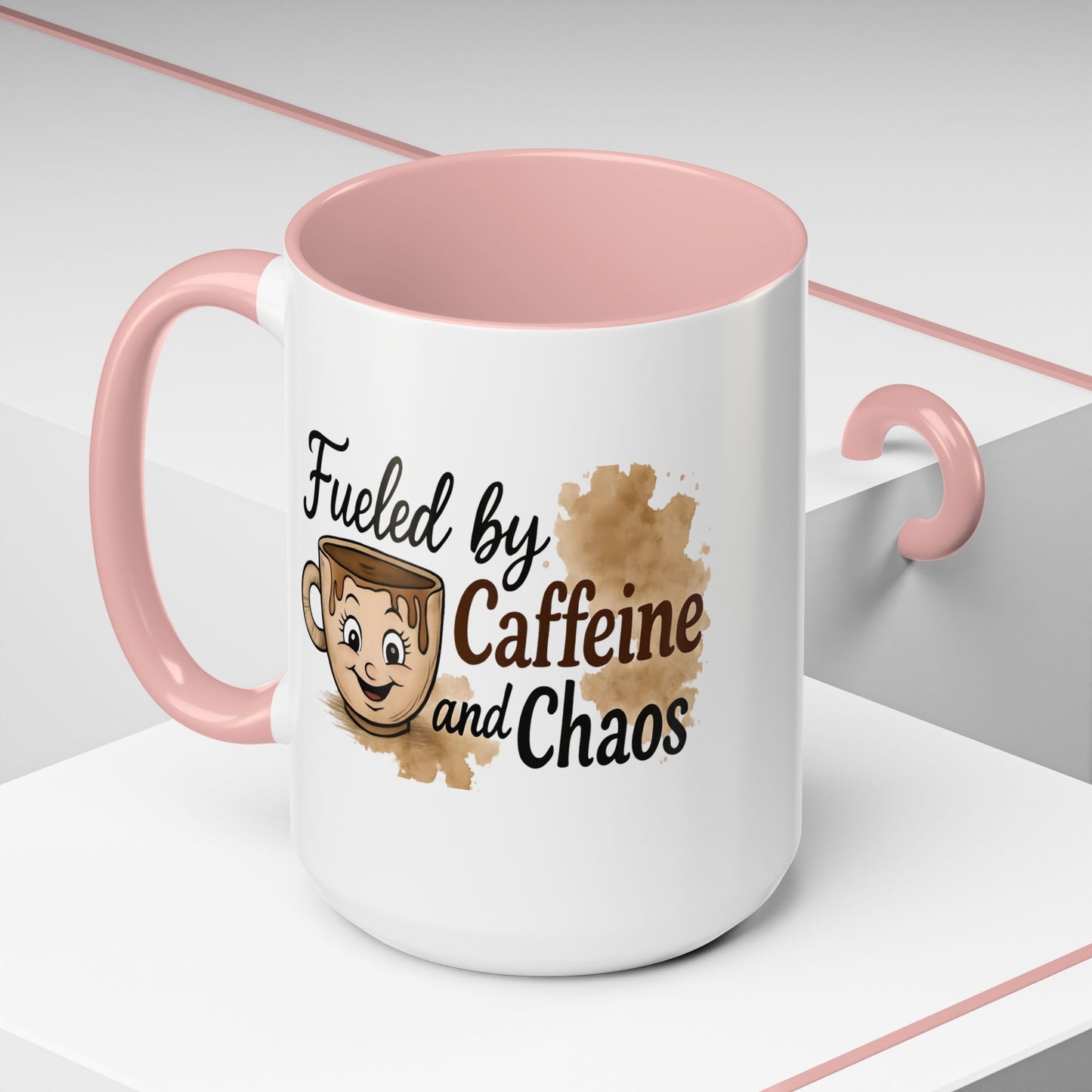 Coffee Mug - Fueled by Caffeine and Chaos