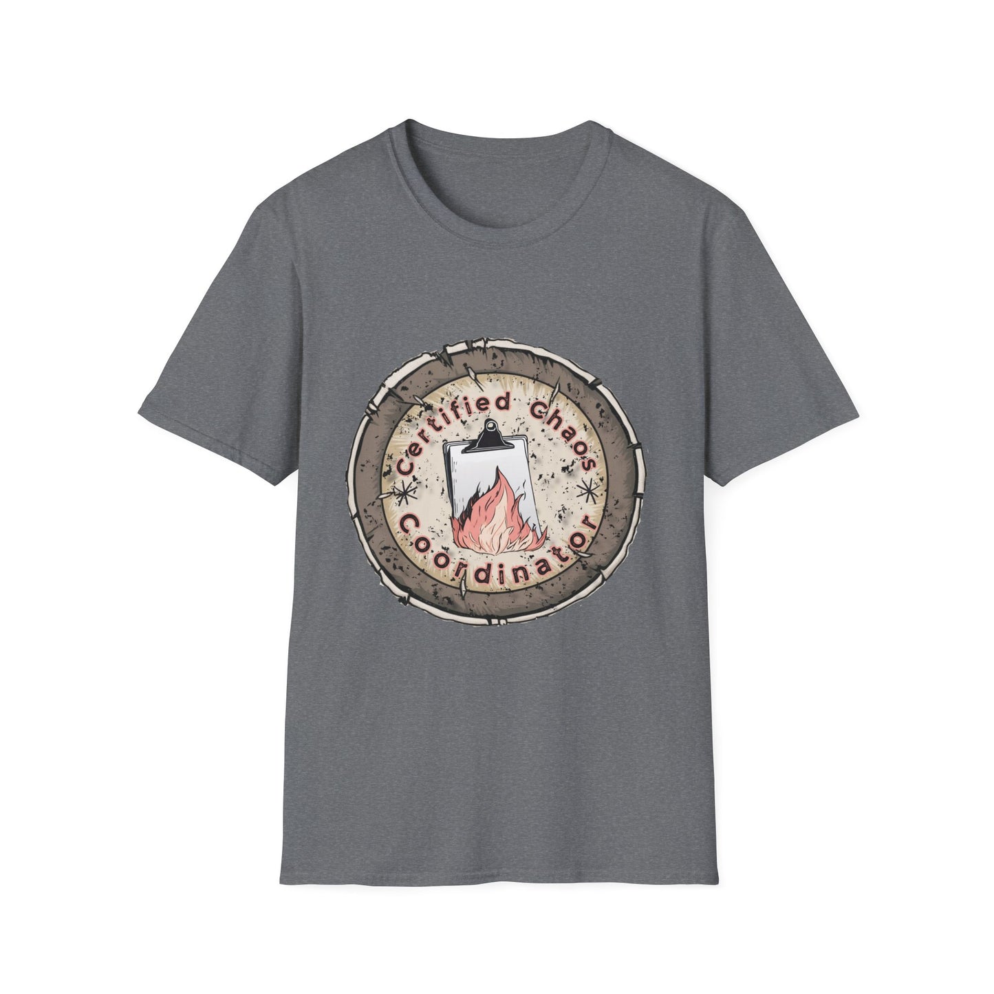 Certified Chaos Coordinator (C.C.C) Unisex Softstyle T-Shirt