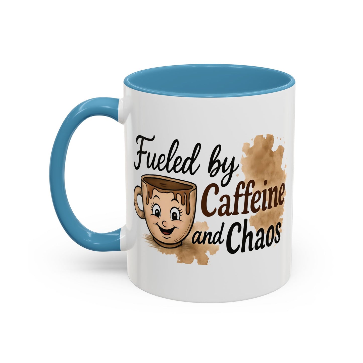 Coffee Mug - Fueled by Caffeine and Chaos
