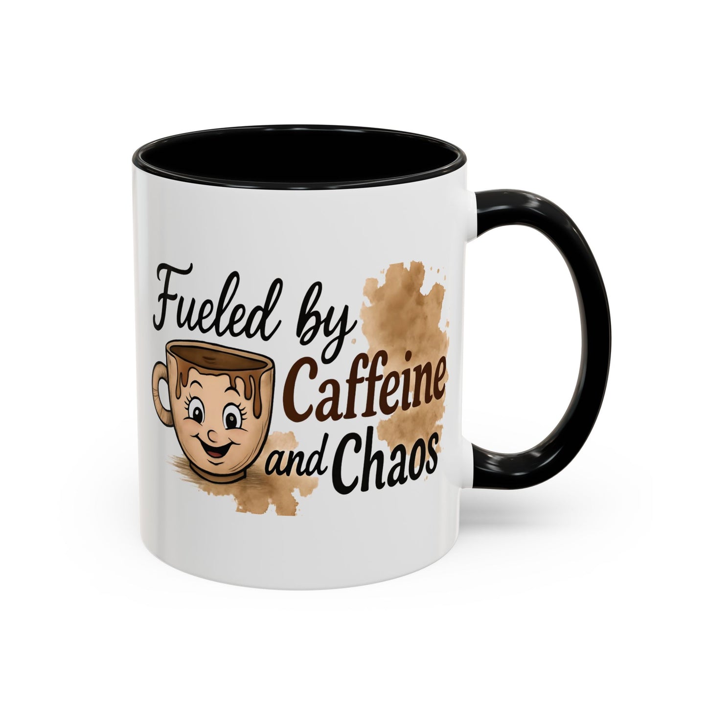 Coffee Mug - Fueled by Caffeine and Chaos