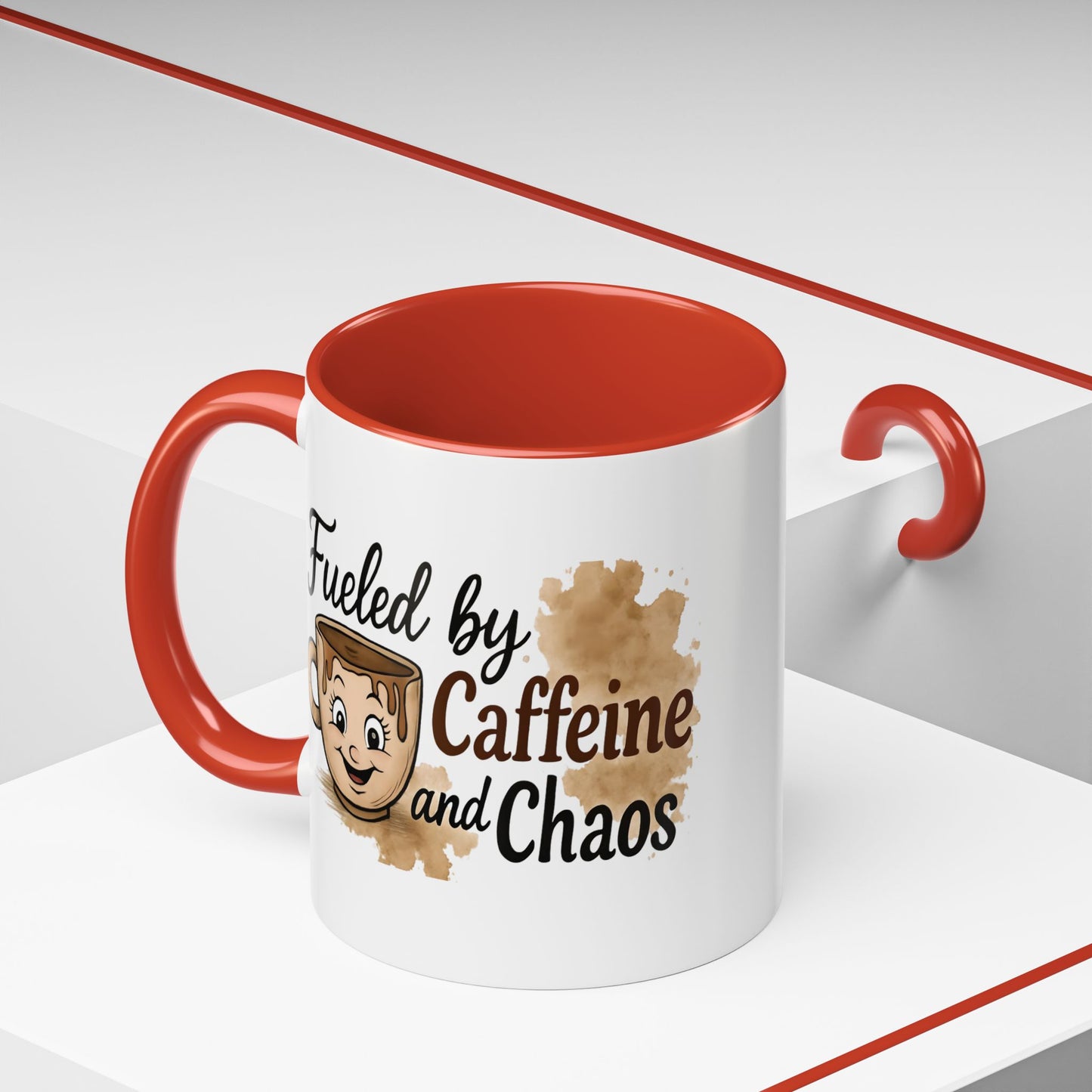 Coffee Mug - Fueled by Caffeine and Chaos