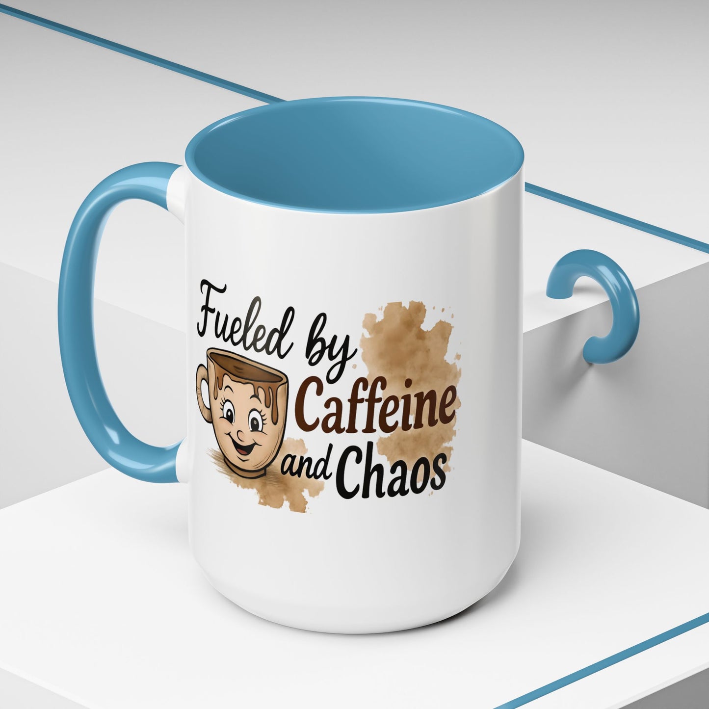 Coffee Mug - Fueled by Caffeine and Chaos