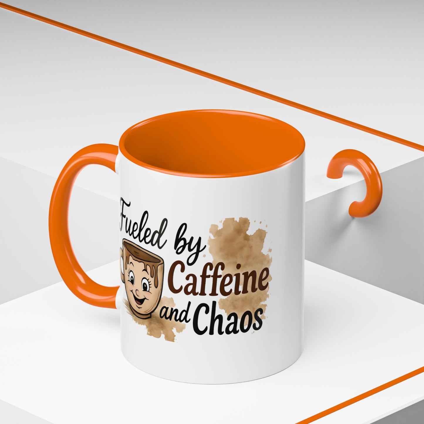 Coffee Mug - Fueled by Caffeine and Chaos