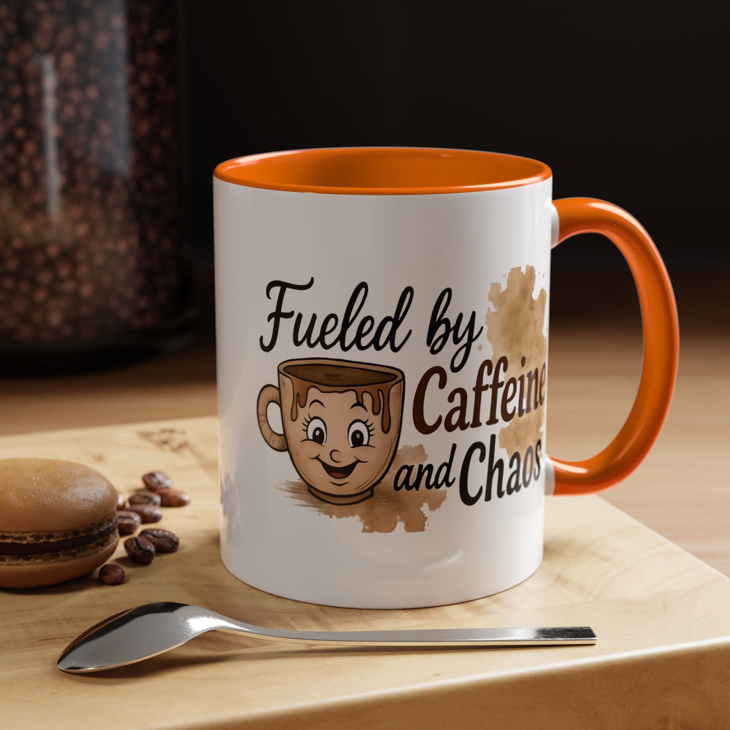 Coffee Mug - Fueled by Caffeine and Chaos