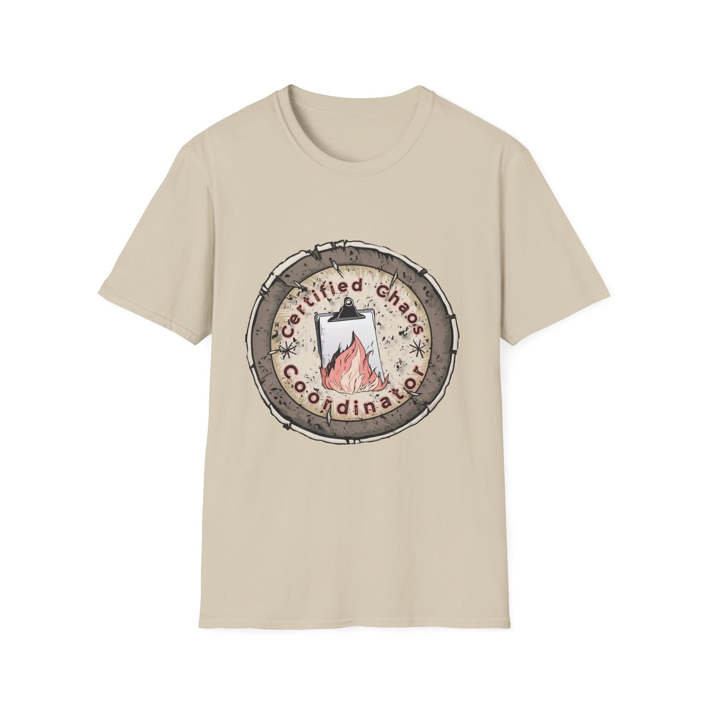Certified Chaos Coordinator (C.C.C) Unisex Softstyle T-Shirt