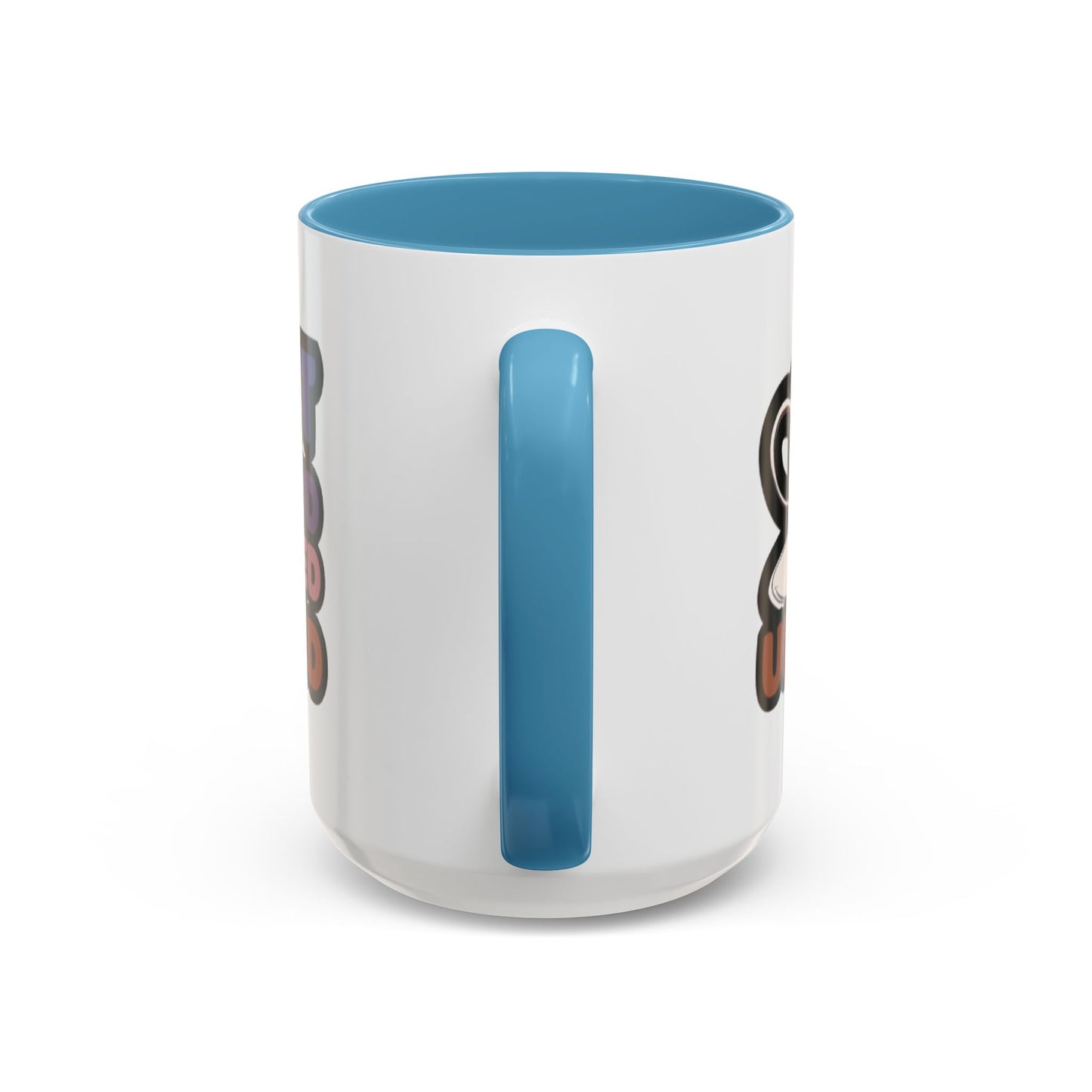 Coffee Mug - "Over It, Under Paid, Over Worked, Under Caffeinated" Accent Mug