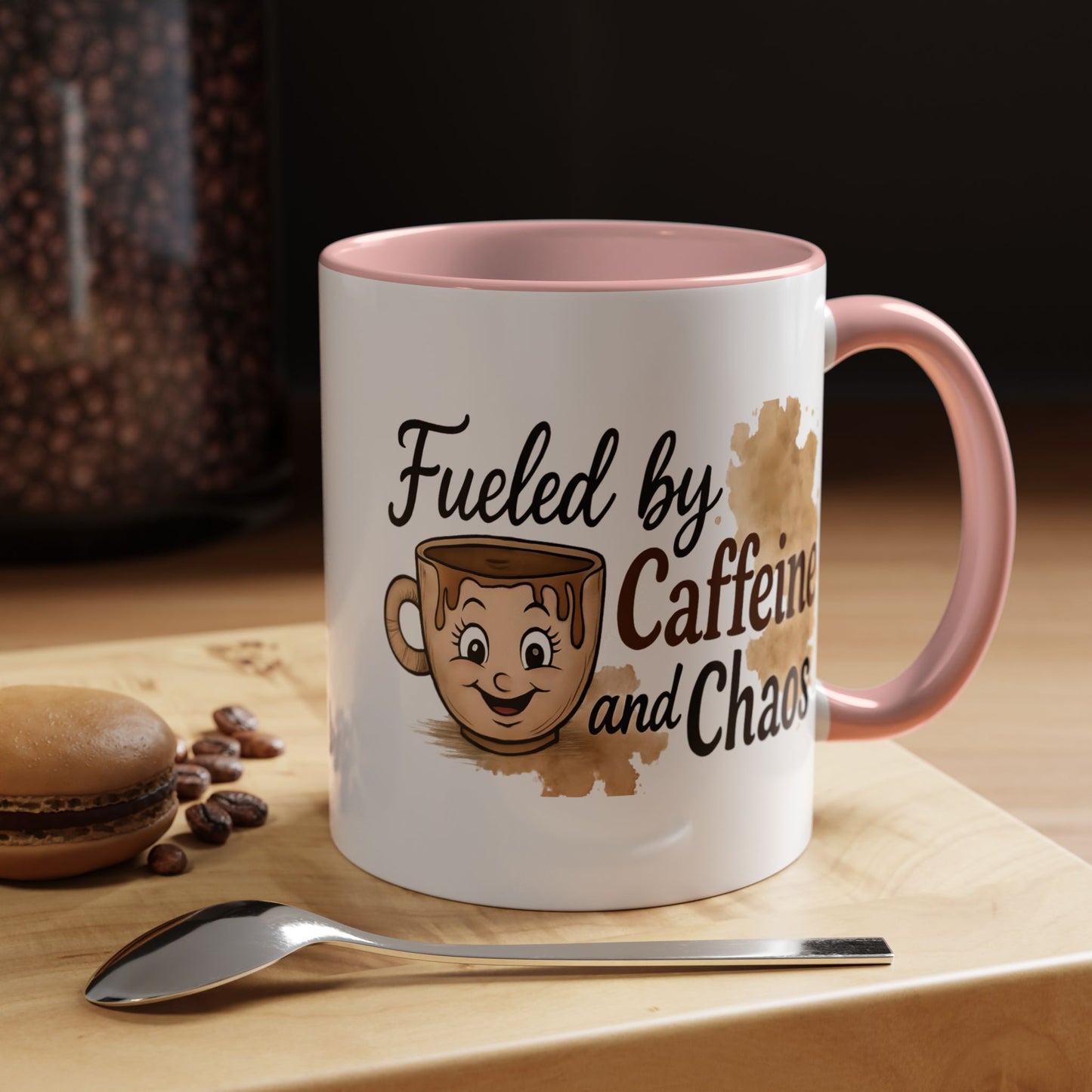 Coffee Mug - Fueled by Caffeine and Chaos