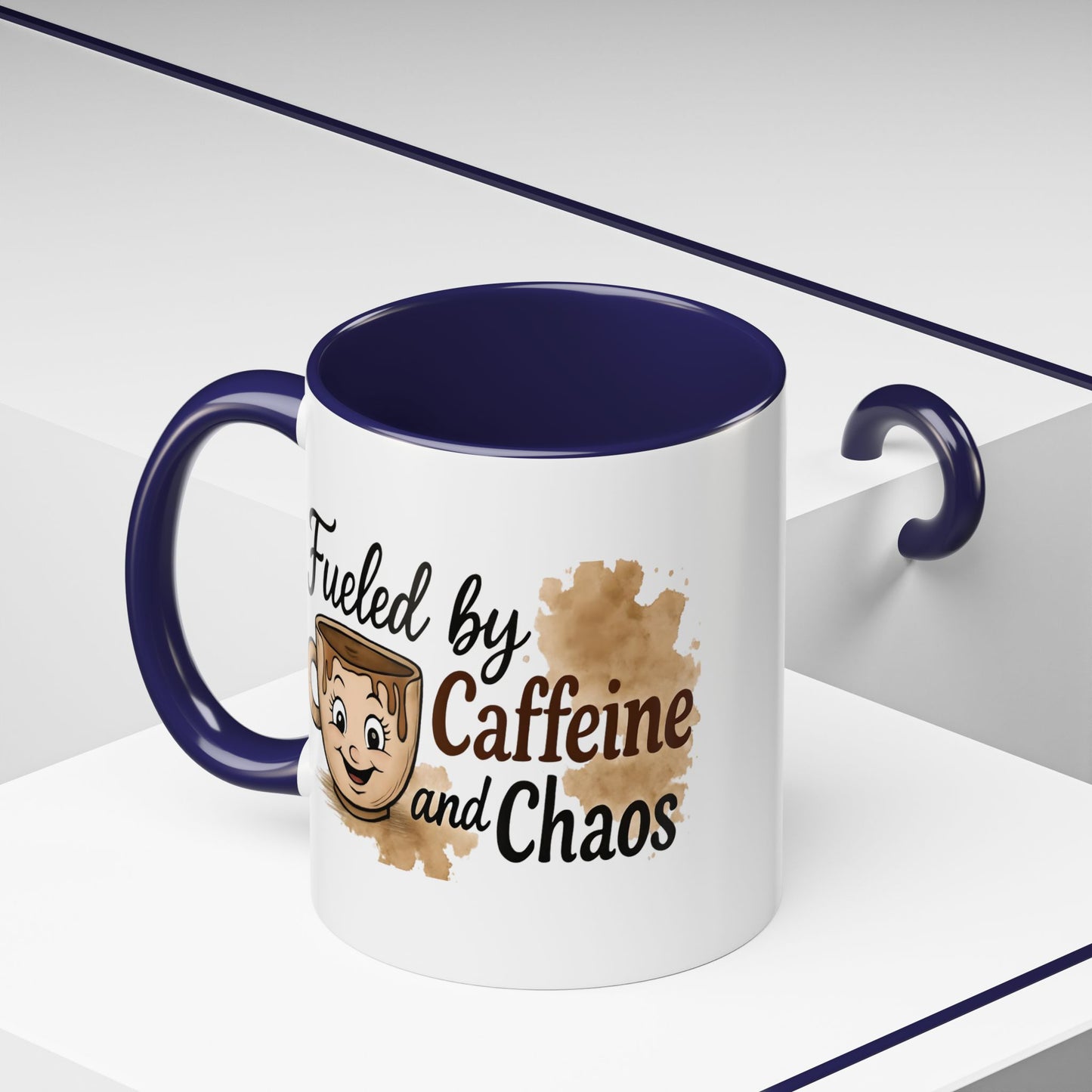 Coffee Mug - Fueled by Caffeine and Chaos