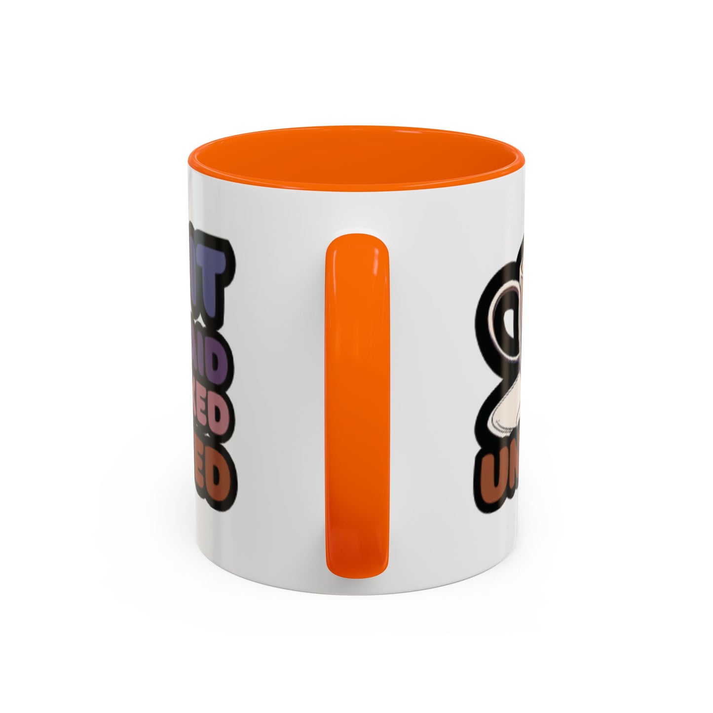 Coffee Mug - "Over It, Under Paid, Over Worked, Under Caffeinated" Accent Mug