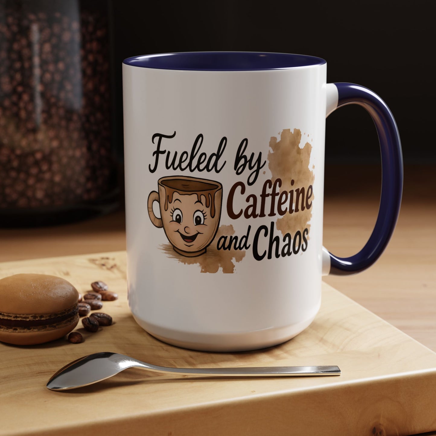 Coffee Mug - Fueled by Caffeine and Chaos