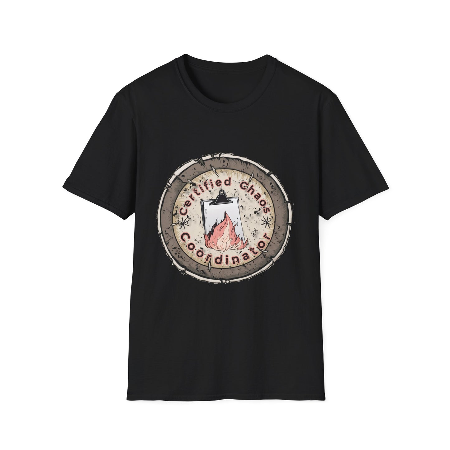 Certified Chaos Coordinator (C.C.C) Unisex Softstyle T-Shirt