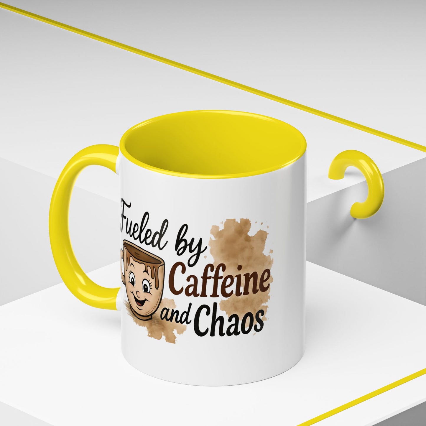 Coffee Mug - Fueled by Caffeine and Chaos