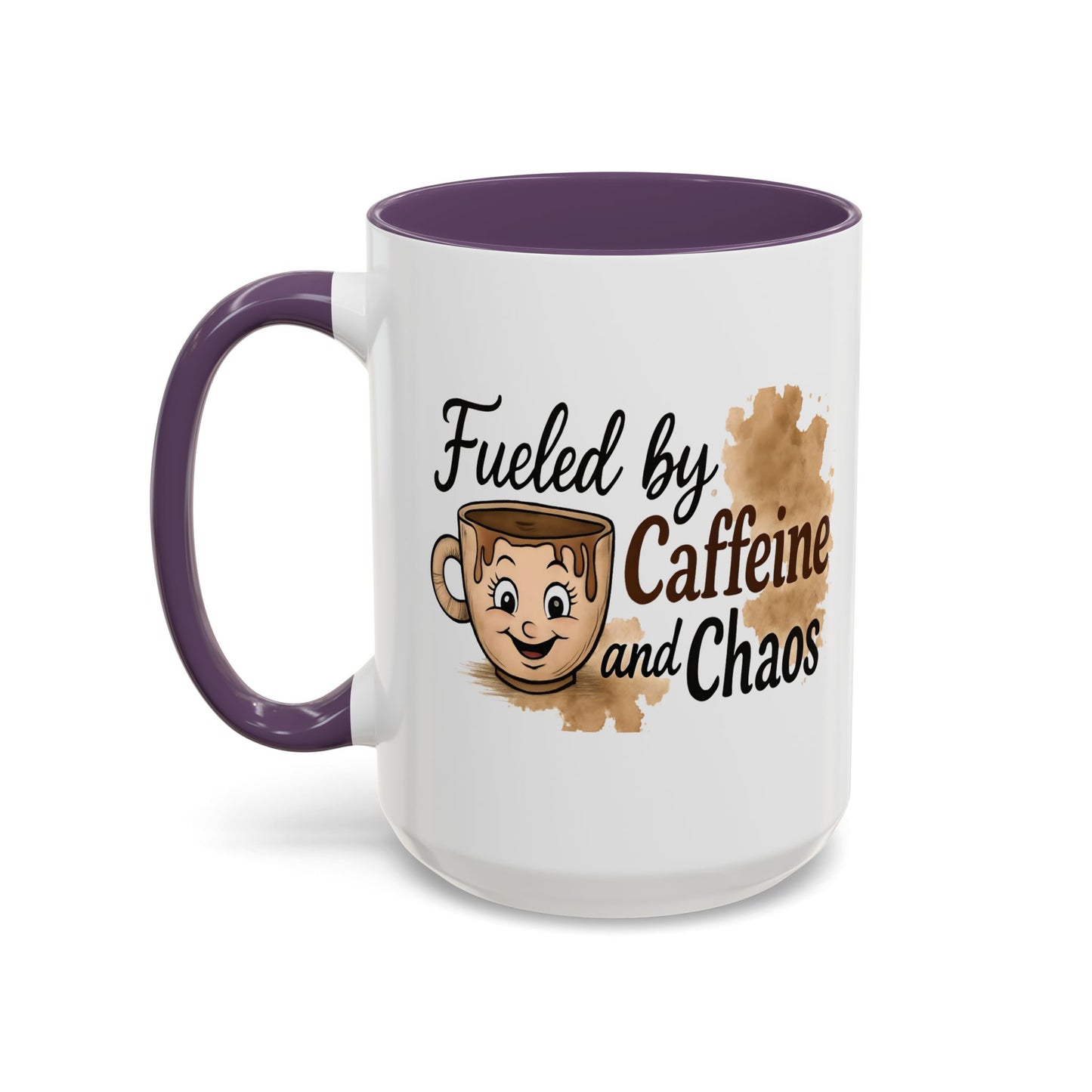 Coffee Mug - Fueled by Caffeine and Chaos