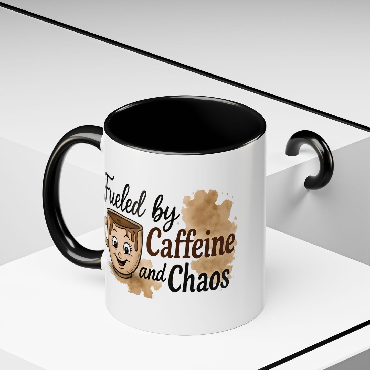 Coffee Mug - Fueled by Caffeine and Chaos