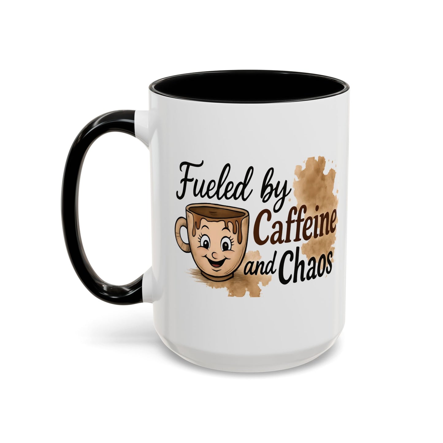 Coffee Mug - Fueled by Caffeine and Chaos
