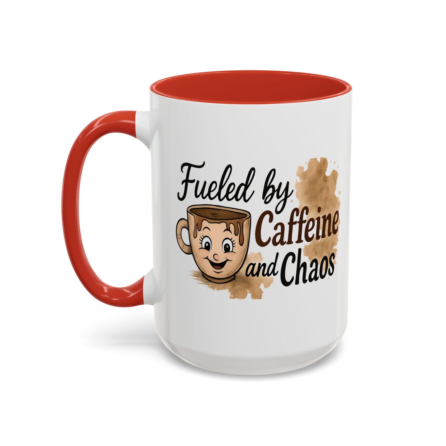 Coffee Mug - Fueled by Caffeine and Chaos