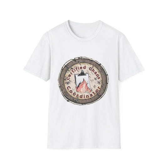 Certified Chaos Coordinator (C.C.C) Unisex Softstyle T-Shirt