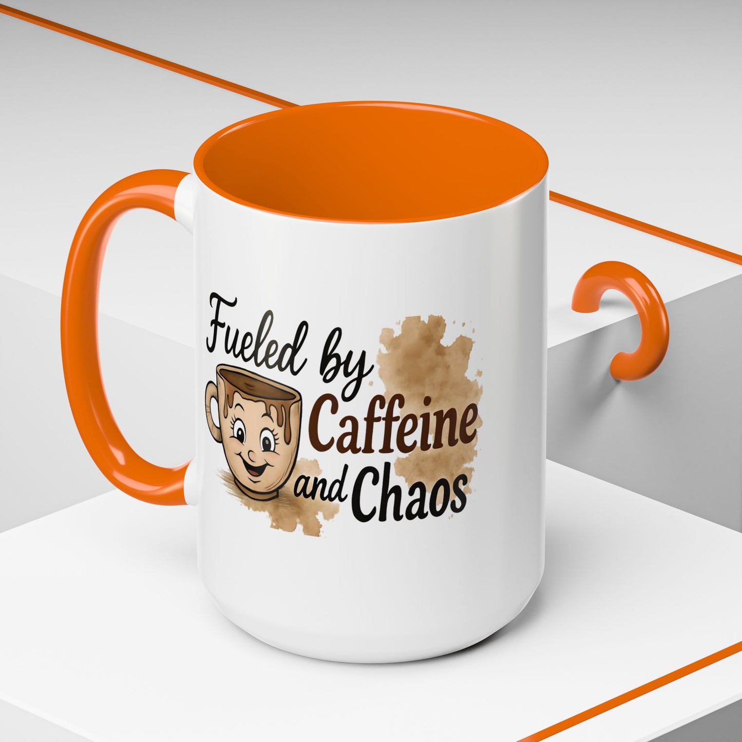 Coffee Mug - Fueled by Caffeine and Chaos