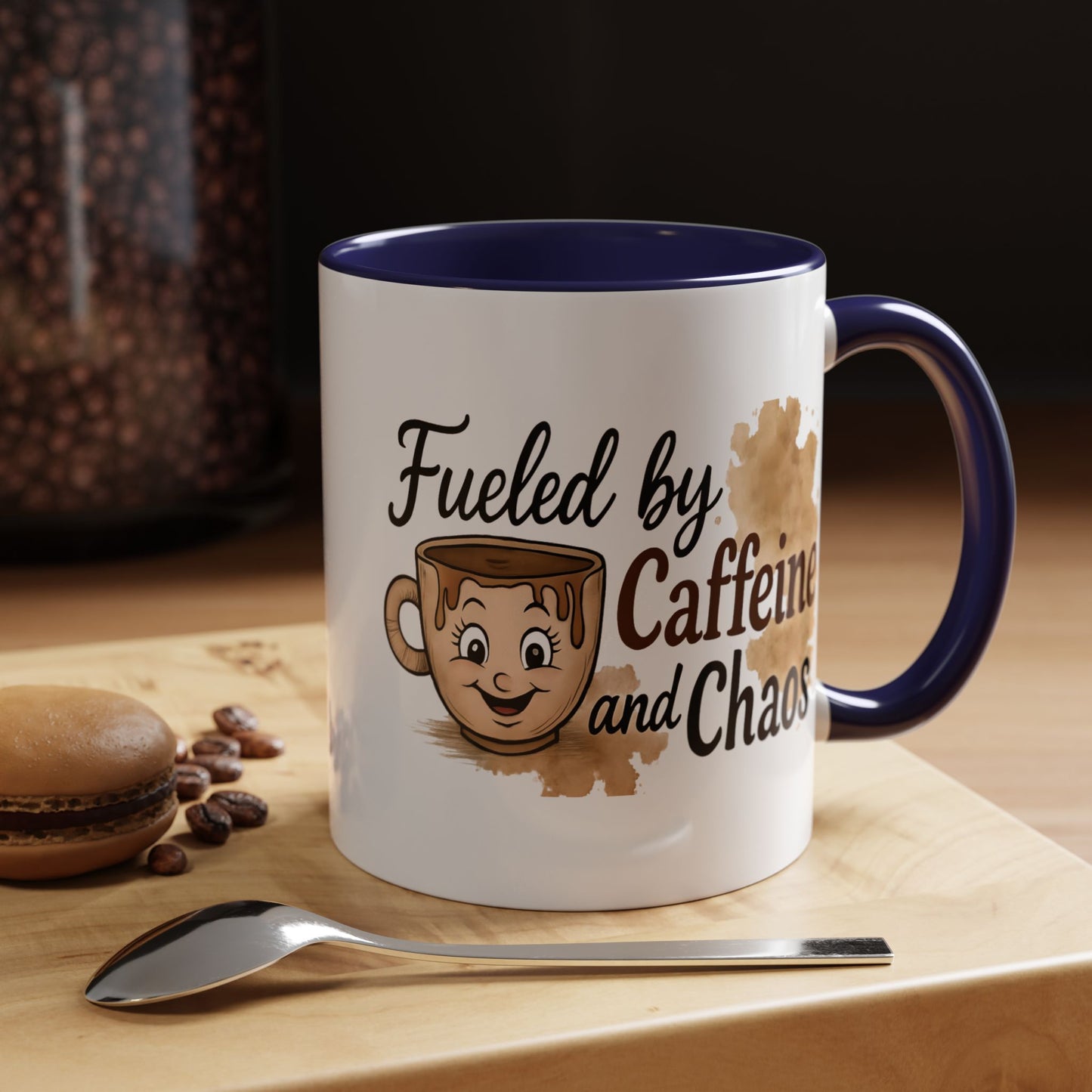 Coffee Mug - Fueled by Caffeine and Chaos