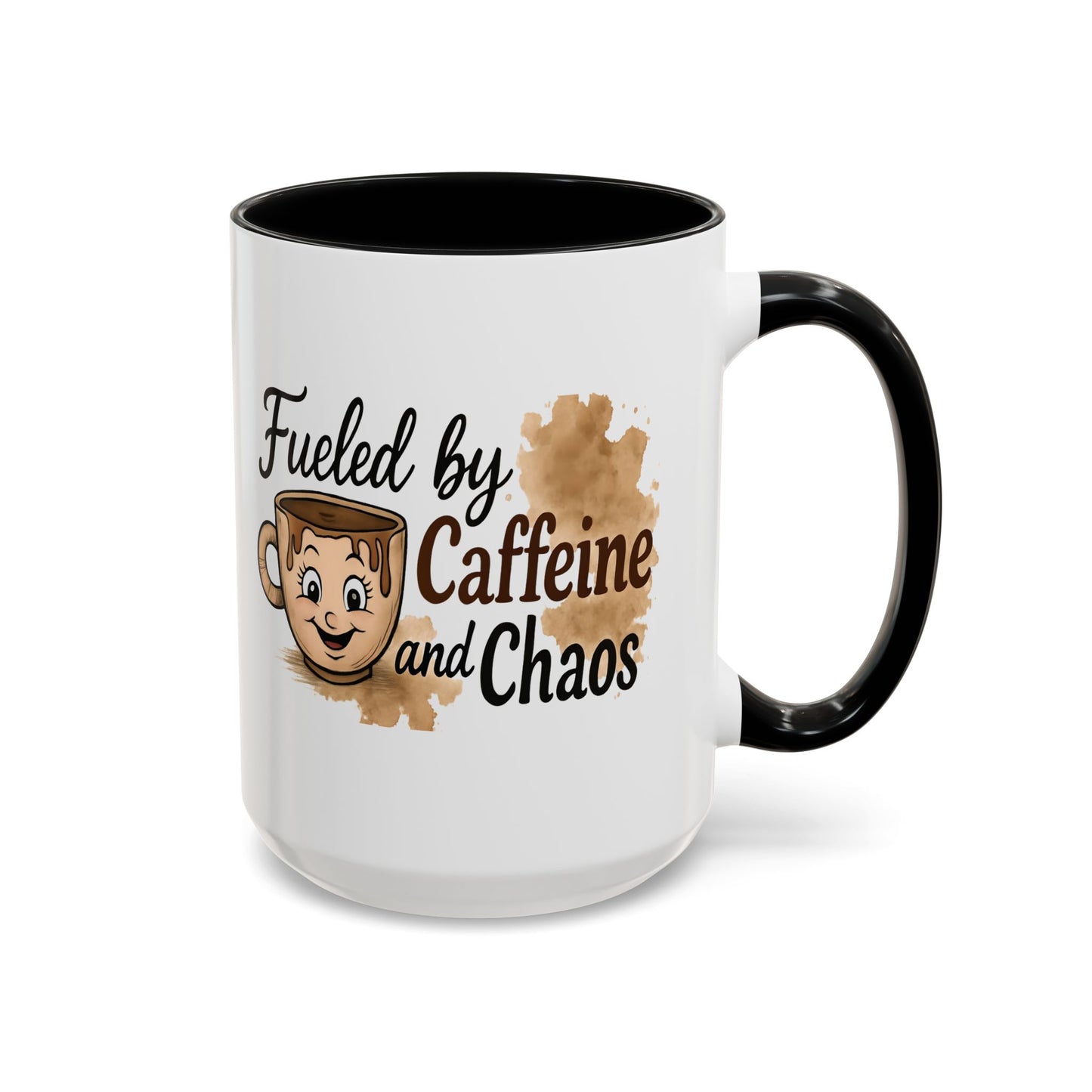 Coffee Mug - Fueled by Caffeine and Chaos