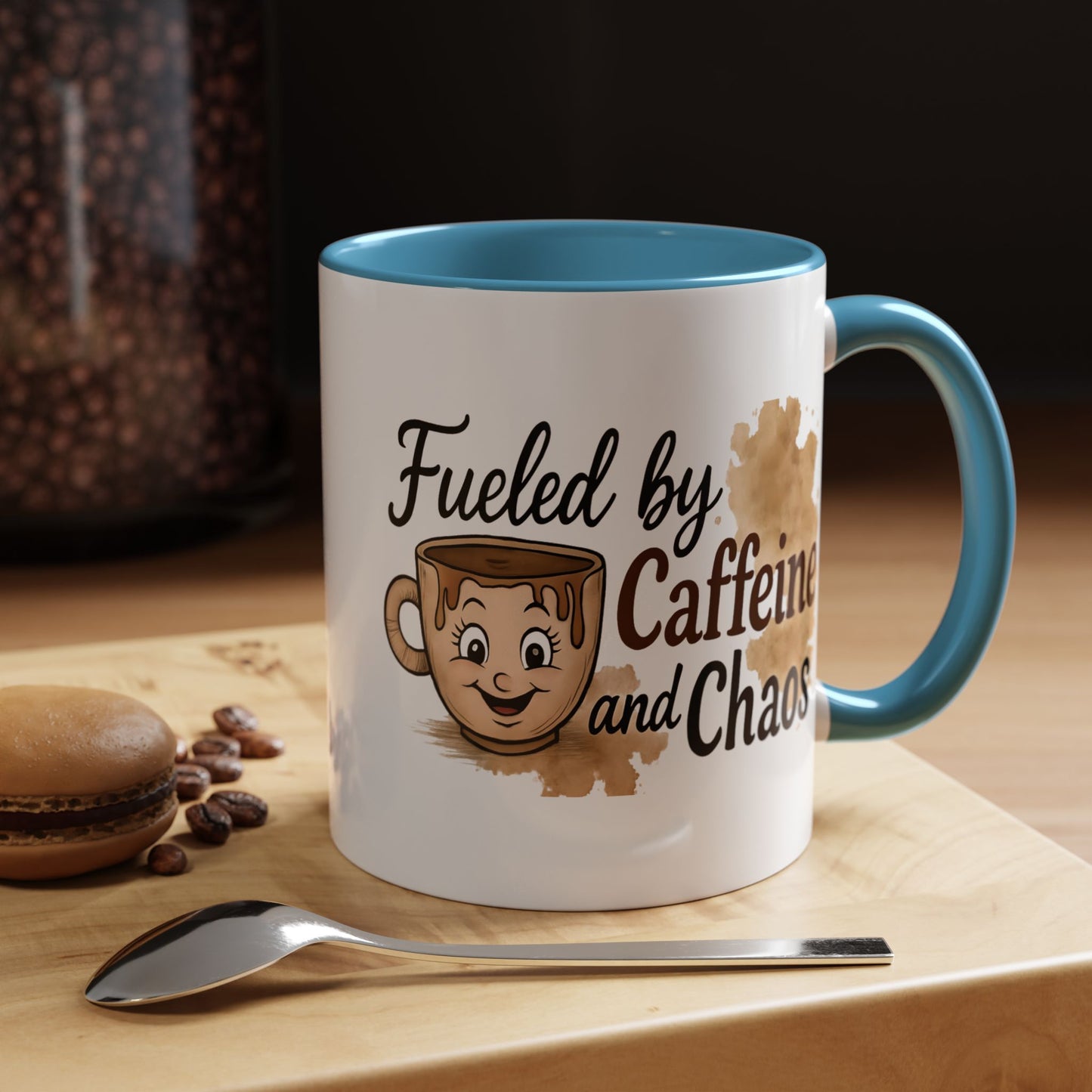Coffee Mug - Fueled by Caffeine and Chaos