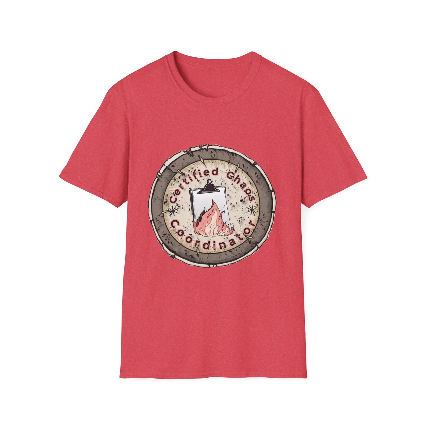 Certified Chaos Coordinator (C.C.C) Unisex Softstyle T-Shirt