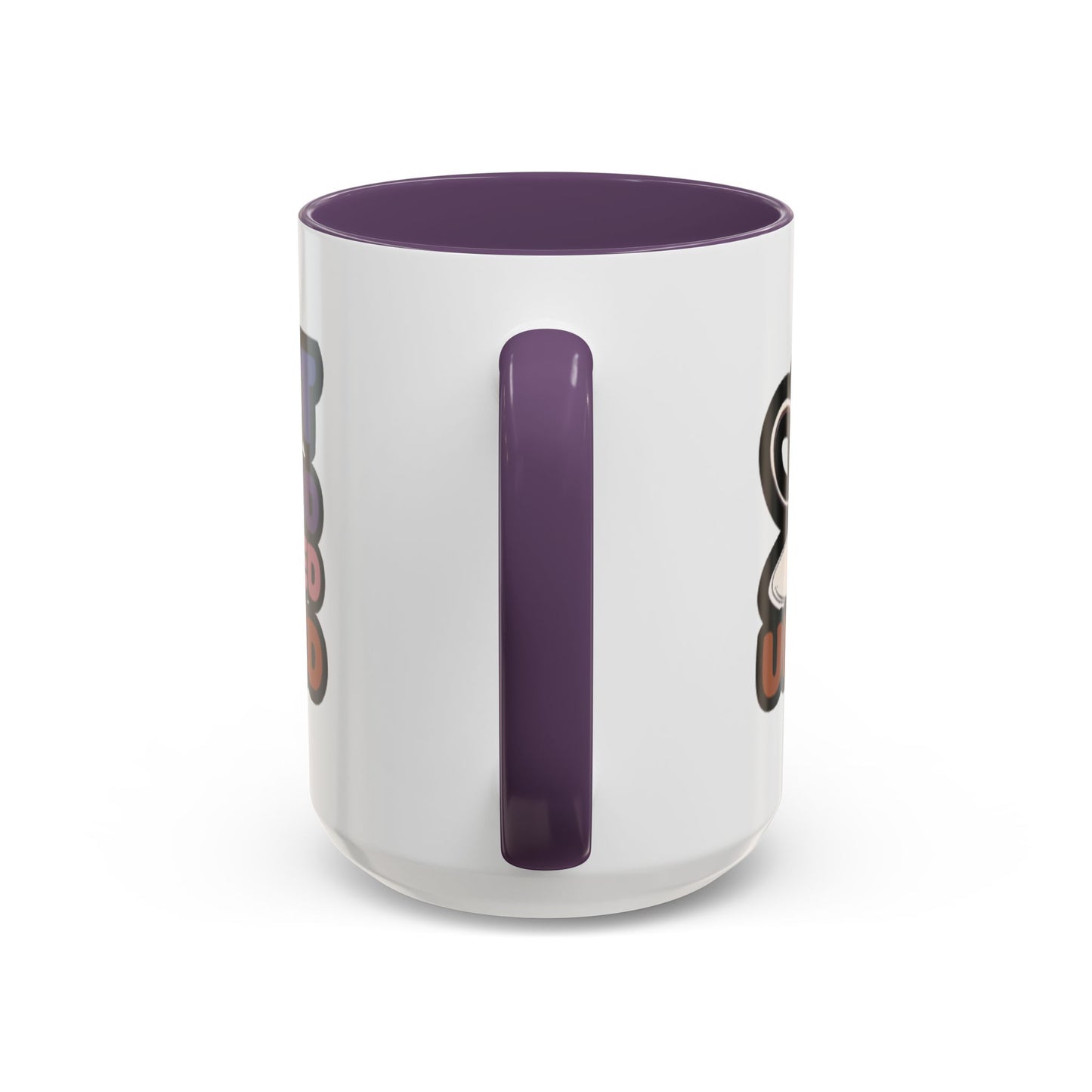 Coffee Mug - "Over It, Under Paid, Over Worked, Under Caffeinated" Accent Mug