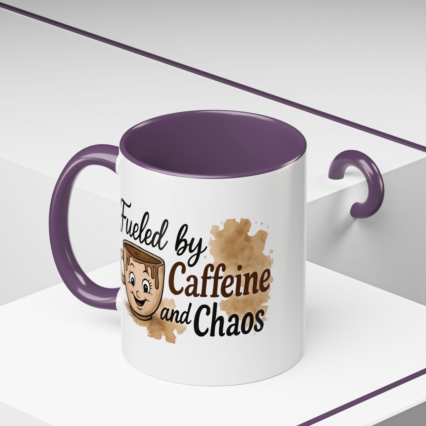 Coffee Mug - Fueled by Caffeine and Chaos