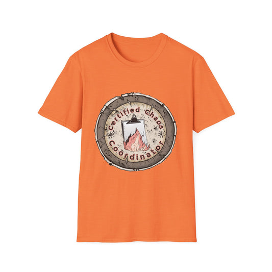 Certified Chaos Coordinator (C.C.C) Unisex Softstyle T-Shirt