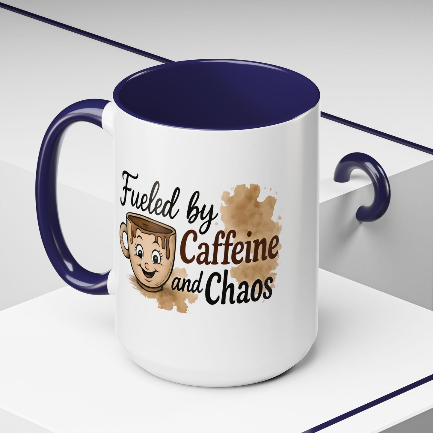 Coffee Mug - Fueled by Caffeine and Chaos