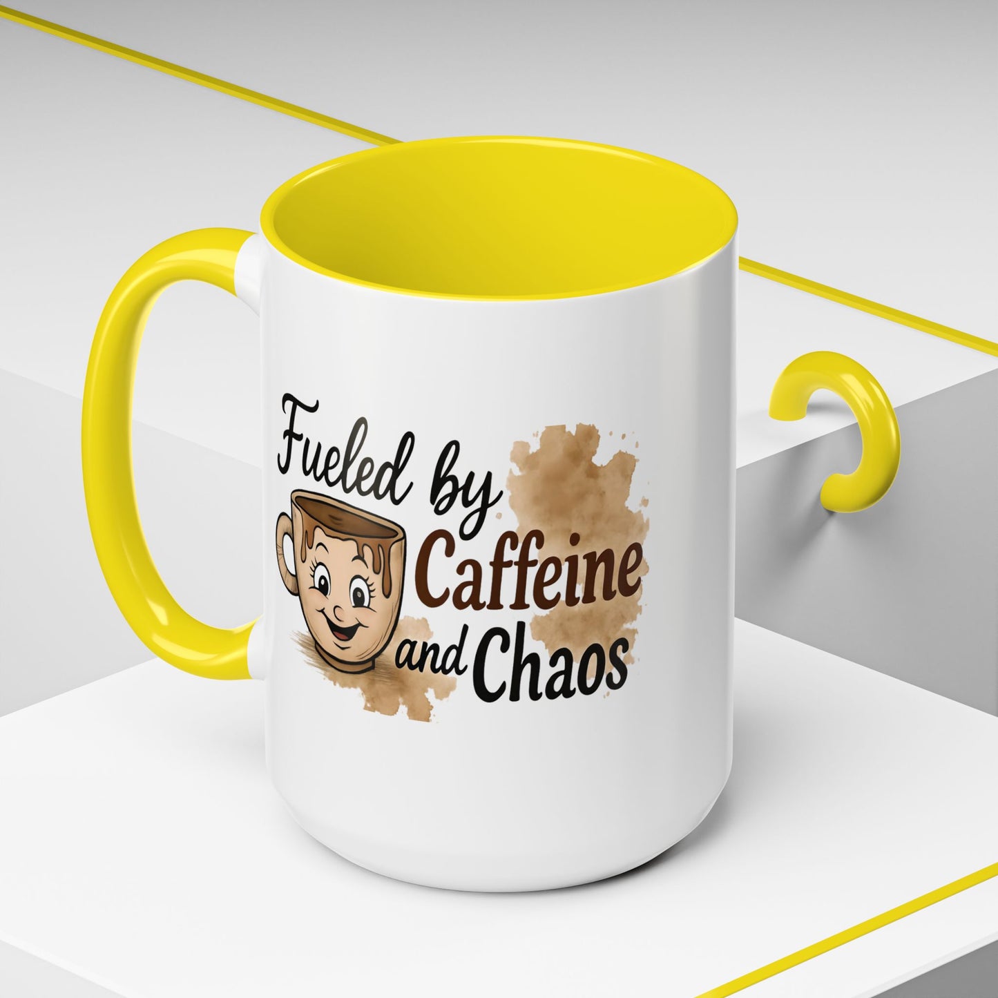 Coffee Mug - Fueled by Caffeine and Chaos