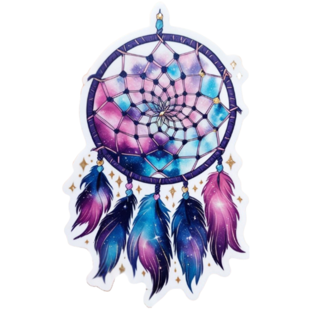 Purple Dreamcatcher Sticker