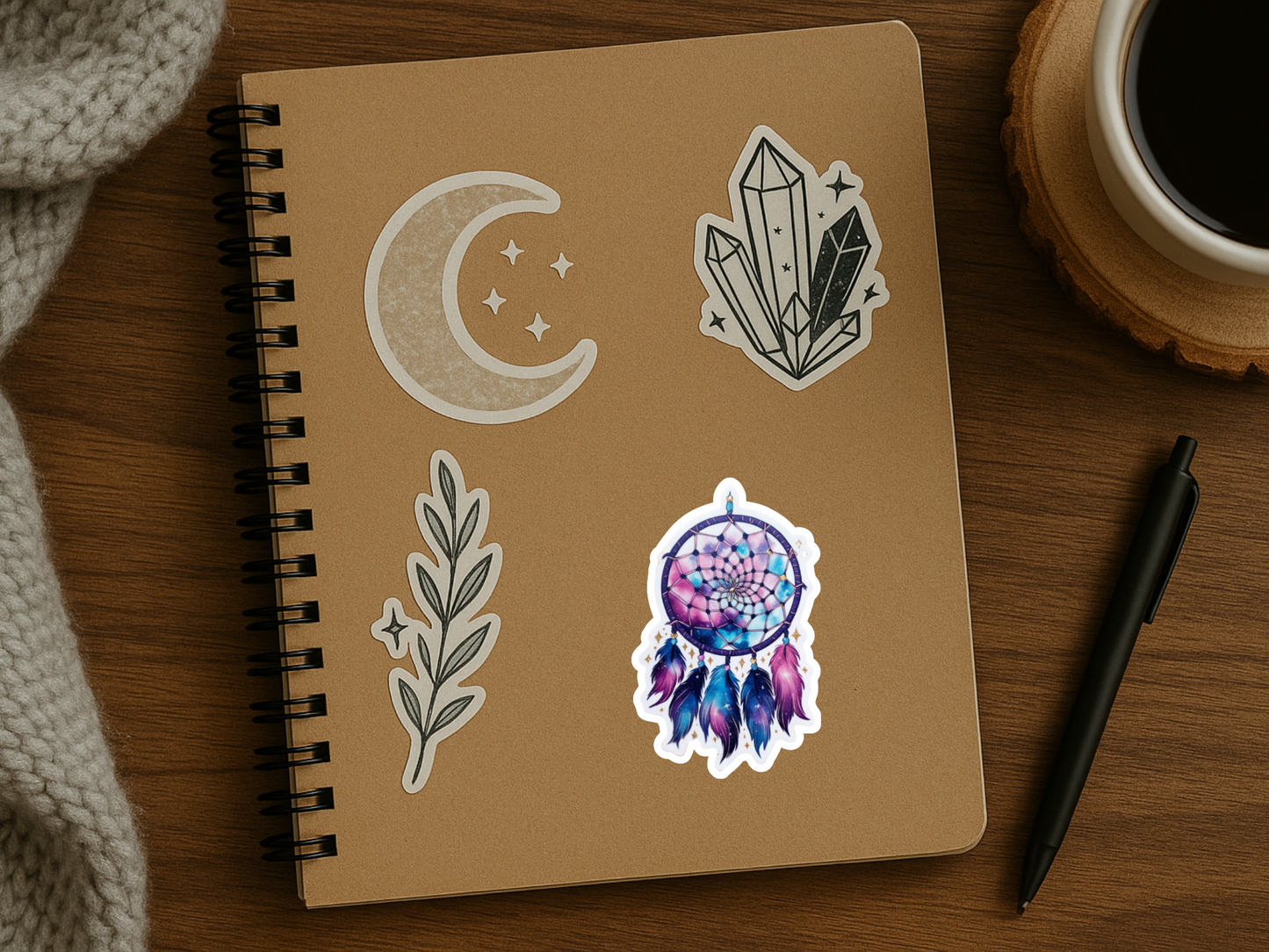 Purple Dreamcatcher Sticker